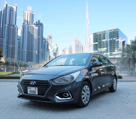Rent Hyundai Accent 2020 in Dubai